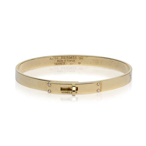 bracelet hermes kelly|18k diamond kelly bangle bracelet.